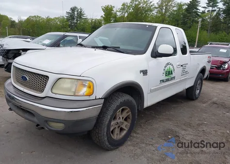 2002 Ford F-150 Lariat/Xl/Xlt из США, поврежденный, VIN 1FTRX18L92NB61413